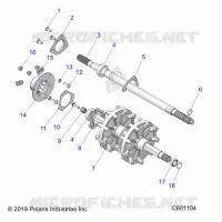 DRIVE TRAIN, JACKSHAFT AND ANTRIEBSWELLE
