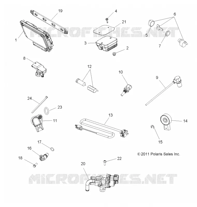 SWITCHES, SENSOREN, ECU and CONTROL MODULES