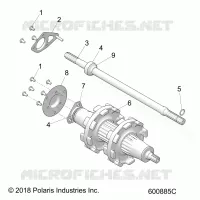 DRIVE TRAIN, JACKSHAFT AND ANTRIEBSWELLE