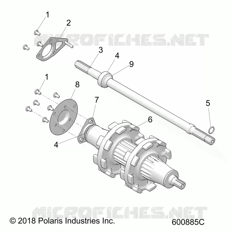 DRIVE TRAIN, JACKSHAFT AND ANTRIEBSWELLE