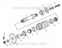CENTER TIGHTENER XPLORER 400L W98CC38C (4945414541B014)