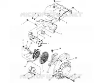 Gebläsegehäuse   RÜCKSTOSS ASSEMBLY LITE 0953433, STARLITE 0953427  and LITE D (4928902890D009)