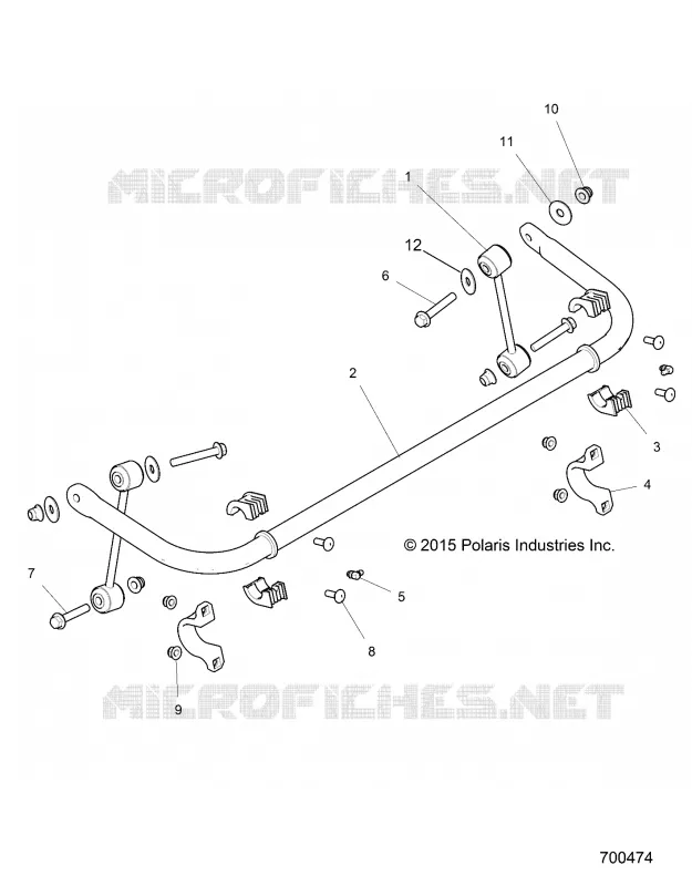 SUSPENSION, HINTER STABILISATOR