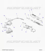 ENGINE, AUSPUFFKLAPPE ASM. AND ACTUATOR