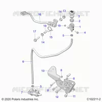 BRAKES, BRAKE PEDAL AND MASTER CYLINDER