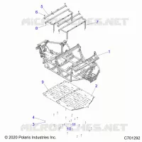CHASSIS, MAIN FRAME AND SKID PLATES