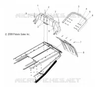 HINTERE STOSSSTANGE, SNOWFLAP, AND RÜCKLICHT HOUSING