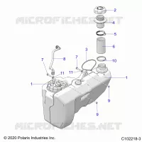 KRAFTSTOFFSYSTEM, FUEL TANK