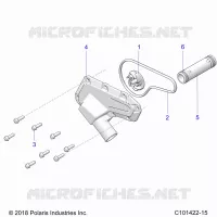 MOTOR, WATERPUMP IMPELLER AND COVER