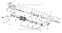 ANTRIEBSWELLE ASSEMBLY WIDETRAK GT 0952061 and  EUROPEAN WIDETRAK GT E952061 (4928962896B011)