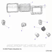 ELEKTRIC, DASH INSTRUMENTS