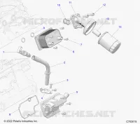 ENGINE, DIPSTICK &amp; OIL FILTER