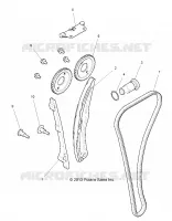 CAM KETTEN AND TENSIONER