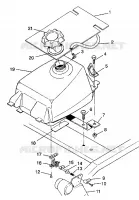 TANK ASSEMBLY 4X4 350L W938139 (4924052405007A)
