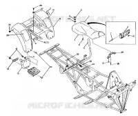 HINTER CAB ASSEMBLY 250 4x6 / W928627 (4922902290002A)