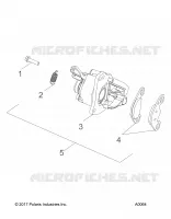 BRAKES, BREMSZANGE HINTEN
