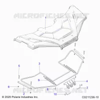 FRONT STORAGE BOX COVER
