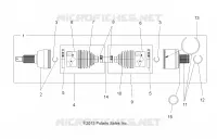 DRIVE TRAIN, DRIVE HINTERWELLE
