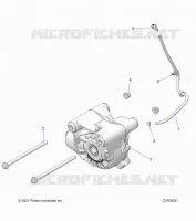 ANTRIEB, FRONT GEARCASE MOUNTING