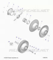 ANTRIEB, CLUTCH, SECONDARY