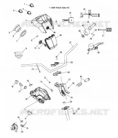 LENKER   SCHEINWERFER POD