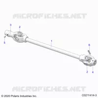 ANTRIEB, FRONT PROP SHAFT
