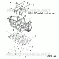 CHASSIS, MAIN FRAME AND SKID PLATES