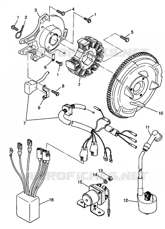 MAGNETO XPLORER 400L W98CC38C (4945414541D005)