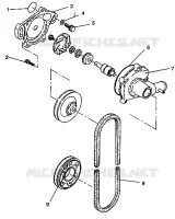 WASSERPUMPE XLT E940767,  XLT SP E940667    XLT SKS E940567 (49274227420034)