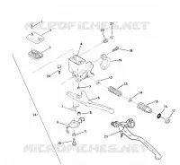 Hauptzylinderanordnung All Swedish Snowmobiles (49187318730007)