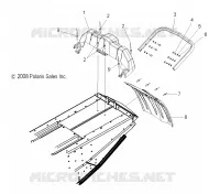 HINTERE STOSSSTANGE, SNOWFLAP, AND RÜCKLICHT HOUSING