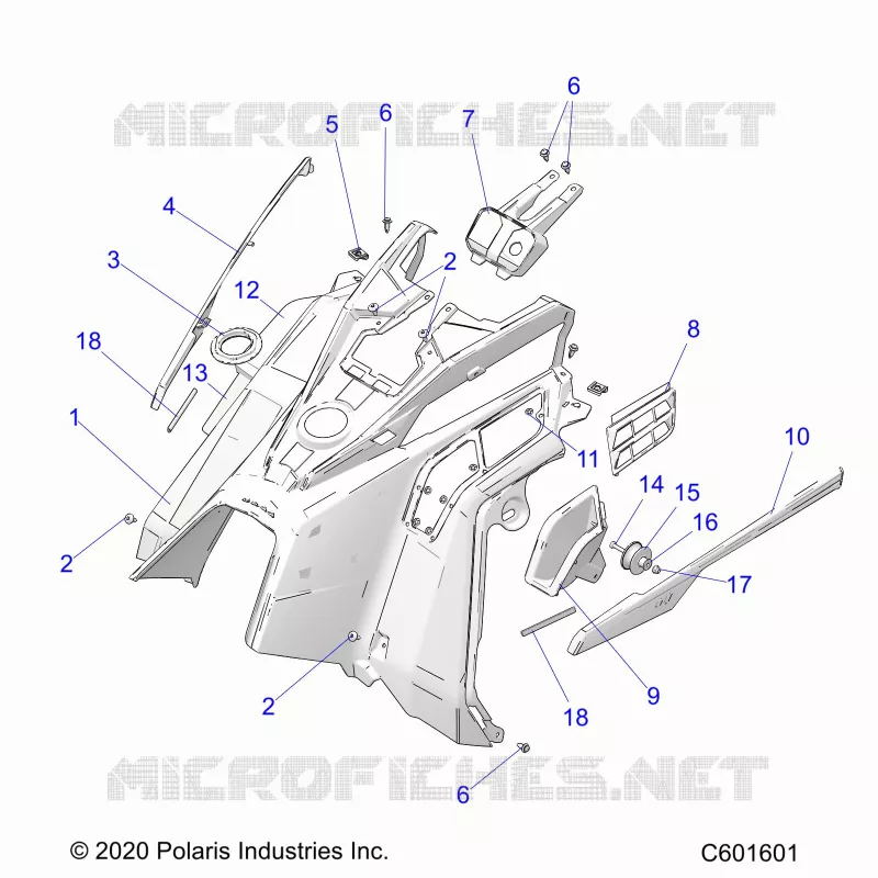 MIDDLE FAIRING