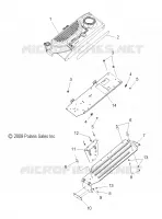 CHASSIS, CLUTCH GUARD AND COVER