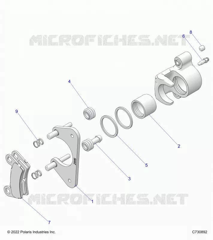 BRAKES, HINTERSATTELS