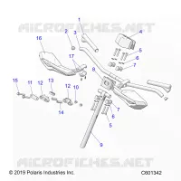 UPPER LENKEN &amp; HANDLEBAR ASM.