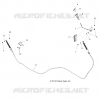 ANTRIEB, SHIFT LEVER AND CABLE