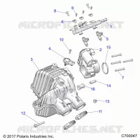 ENGINE, LUFTEINLASS MANIFOLD