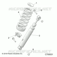 FRONT SUSPENSION SHOCK MOUNTING