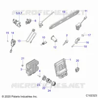 ELEKTRIC, SWITCHES, SENSORS, ECU AND CONTROL MODULES
