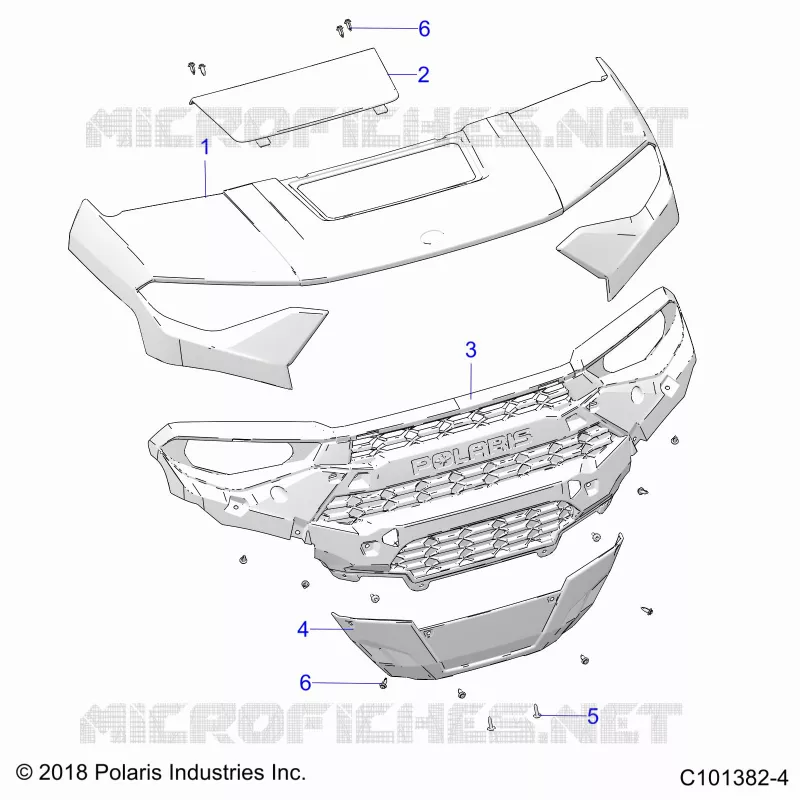 HAUBE AND FRONT FASCIA