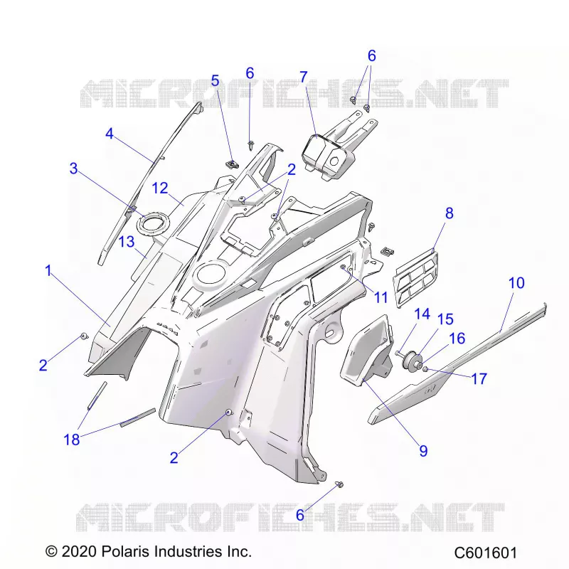 MIDDLE FAIRING
