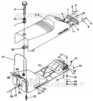 SITZ   GASBEHÄLTER ASSEMBLY Storm E940782 and Storm SKS E940582 (49274427440003)