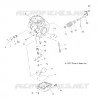 MOTOR, VERGASER, LOWER