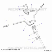 LENKUNG, HANDLEBAR AND CLAMPS