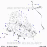 ENGINE, MOUNTING AND ÃŒBERTRAGUNG MOUNTING