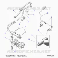 KRAFTSTOFFSYSTEM, RAIL, LINES AND THROTTLE BODY