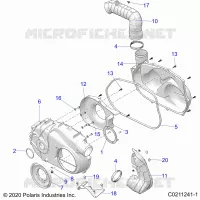 BODY, CLUTCH COVER