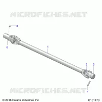 ANTRIEB, PROP SHAFT, FRONT