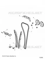 CAM CHAIN AND TENSIONER
