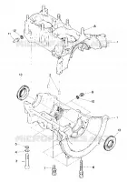 CRANKCASE LT/LTR (4912711271020A)
